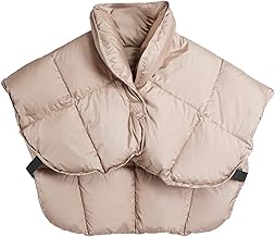 Fkstyle Down Poncho, Blanket, Feather, Washable, Bedding, Lightweight, Warm, Warm, Unisex, Cold Protection, Shoulder Protection, Cold Protection