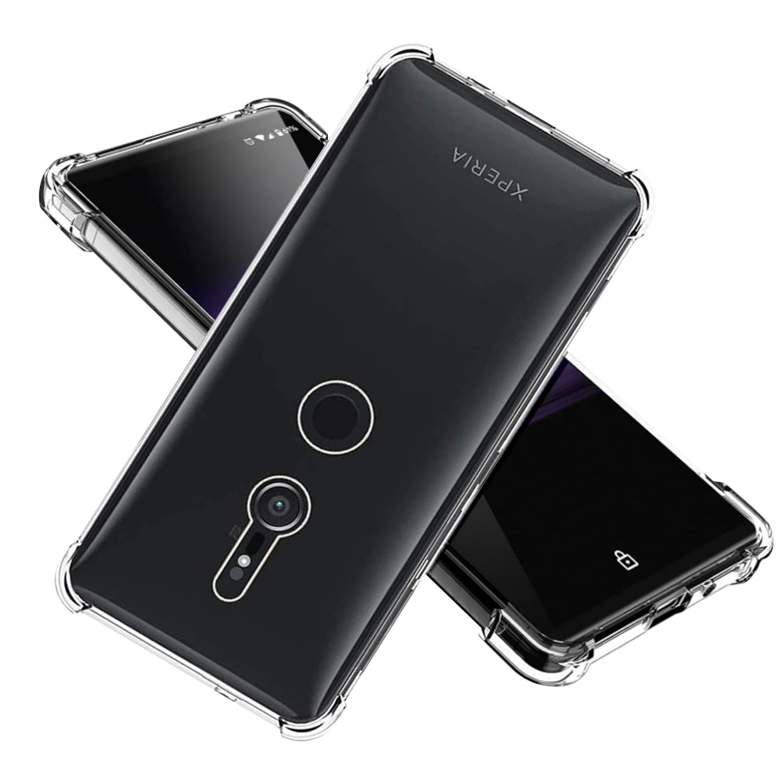 対応 Xperia XZ2 SO-03K SOV37 702SO 用のTPU保護ケース 軽量 衝撃吸収 傷つけ防止 携帯便利 滑り止めカバー 薄型 軽量 指紋防止 黄変防止 用 Xperia XZ2 SO-03K SOV37 702SO保護ケース 耐衝撃 落下防止 傷つけ防止 四隅滑り止 レンズ保 対応Xperia XZ2 SO-03K SOV37 702SO スマホケース(クリア)