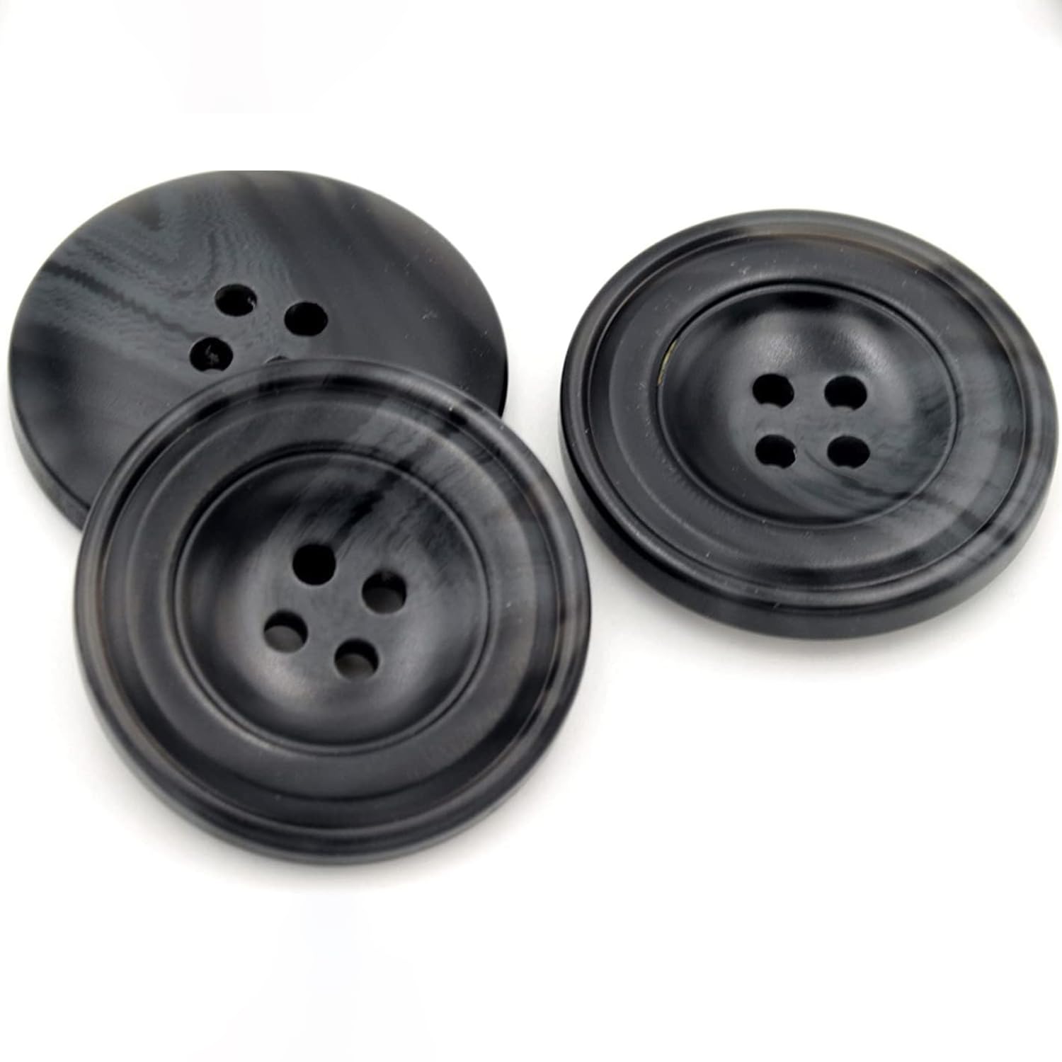 10/Set Resin Button Clothes Sewing Snaps Blazer Shirts 4 Holes Buttons