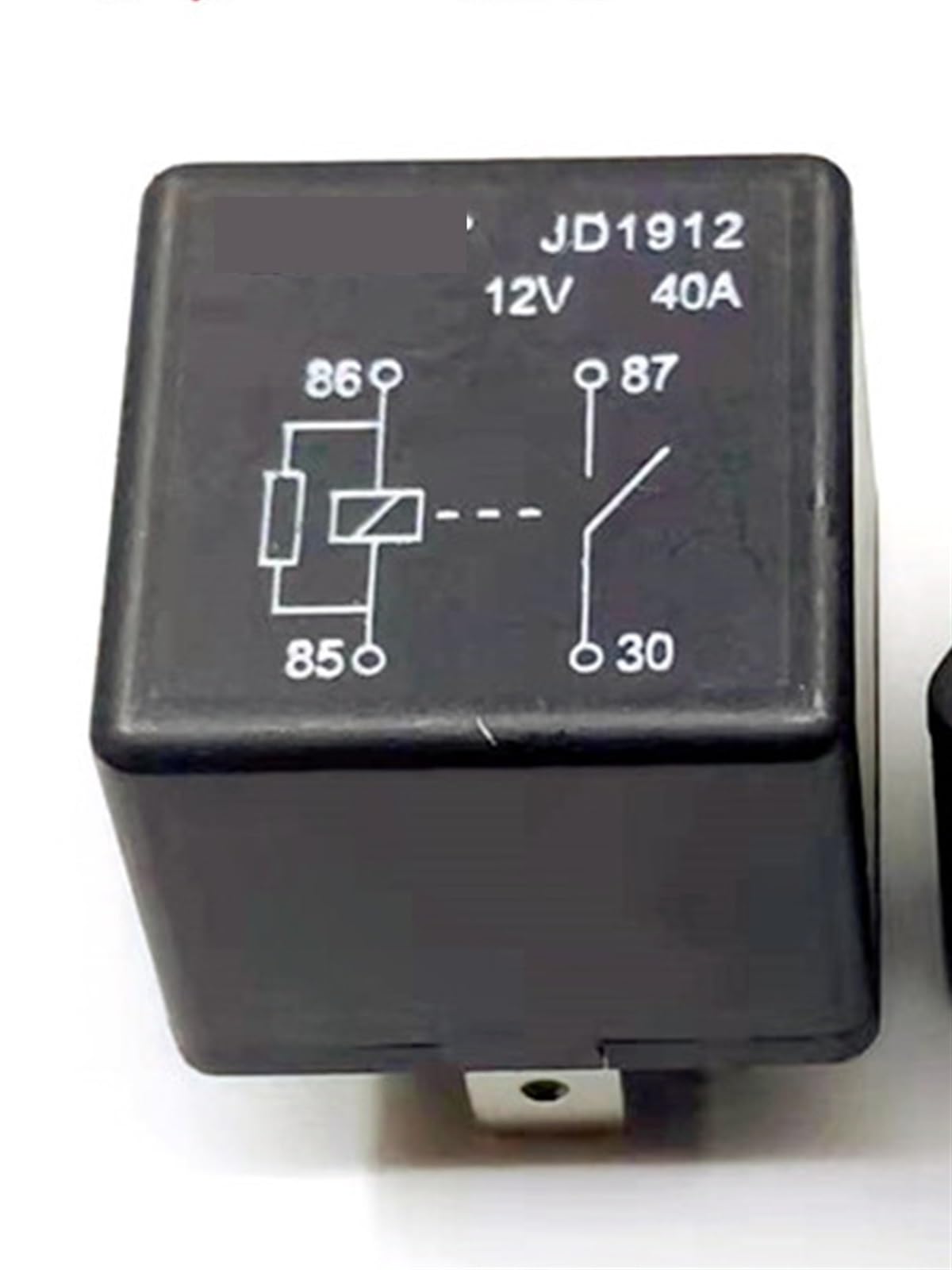 QEFHSVVZE 12V Relay JD1912 4Pins 12VDC 40A