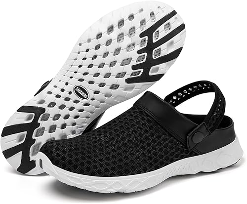 SAGUARO - Zapatos de jardín de secado rápido para hombre y mujer, zuecos ligeros de jardinería, sandalias de agua para deportes. uso en exteriores,