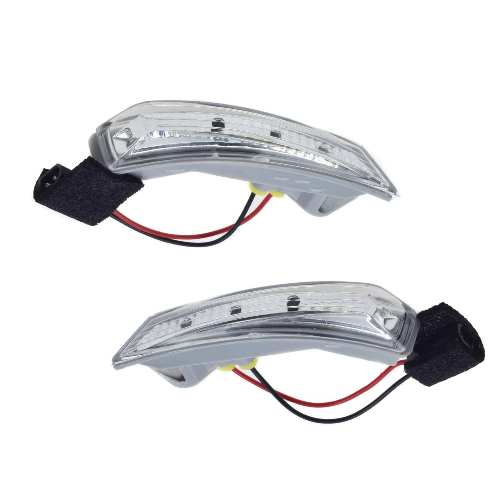Compatible Con Chrysler Para Voyager V 2008 2009 2010 2011 2012 2013 Indicador De Espejo De Ala De Automóvil Luces De Señal Giro De Automóvil OEM: 68052078AA 68052078AB intermitentes laterales