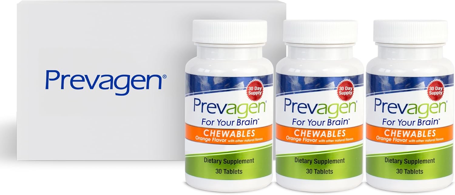 Prevagen Regular Strength Orange Chewables (90 tablets) - 10mg Apoaequorin