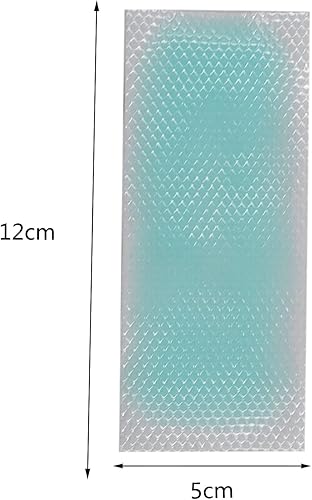 Miniatura 2 de 20 hojas de parches de gel refrescante para la fiebre, tiras de frente para aliviar el dolor de cabeza, dolor de muelas, somnolencia, fatiga,