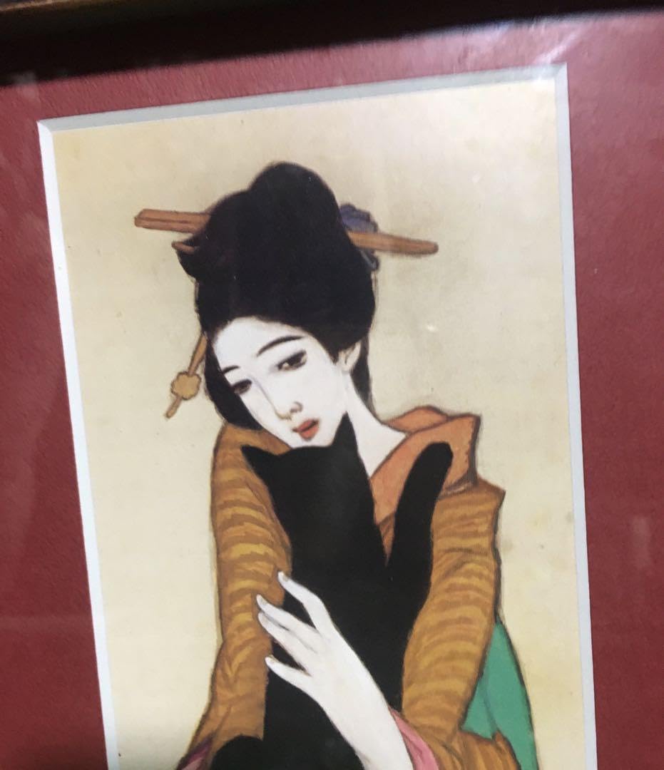 ★竹久夢二★黒船屋★レトロ調・額★パット入り★浮き彫り加工★美人画全集★ Amazon.co.jp: 竹久夢二黒船屋レトロ調額パット入り浮き彫り加工