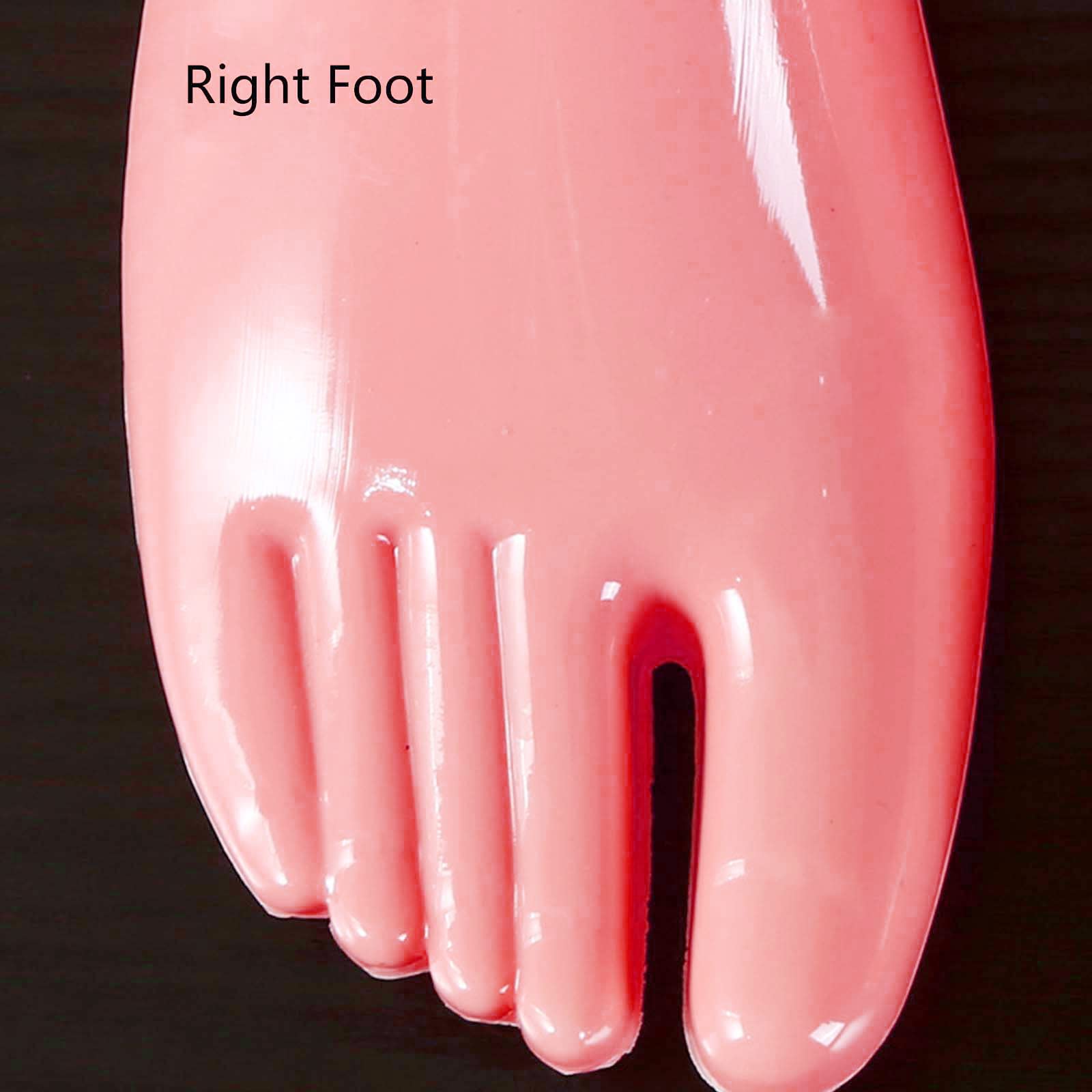 Pieds en plastique pour chaussures chaussettes sandales support de pied mannequin femme présentoir bijoux sandale support de pied