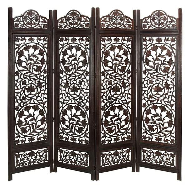 ZORKI Wood Art Wooden Room Divider Partition RoomSeparator for Home Office