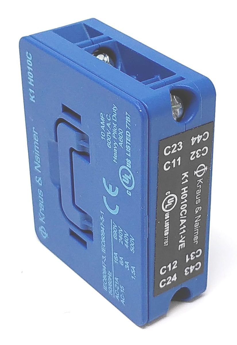 Kraus & Naimer K1 H010C/A11-VE Hilfskontakt 1S 1Ö zu KA40 KG40 KA63 KG63 Bauform VE (2240563 K1.H010C/A11-B)