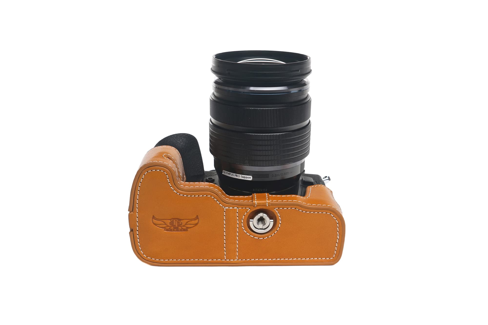 オリンパス OLYMPUS OM-1 レンズ付き　革ケース付き Amazon.com : OM-1 Camera Case, BolinUS Handmade Genuine Real