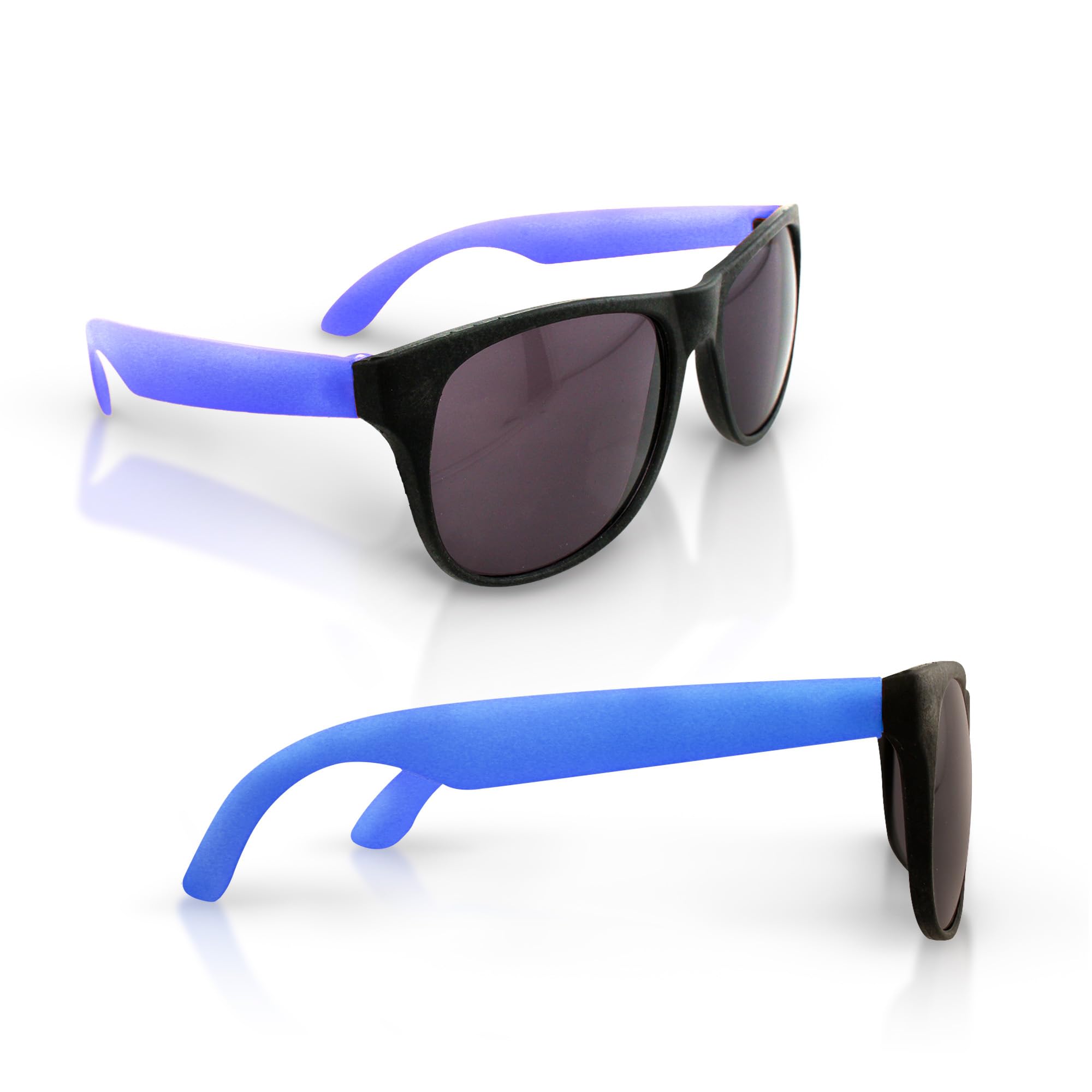 Windy City Novelties Retro Neon Colorful Arm Sunglasses for Adults Kids Party Favors - 12 Pack