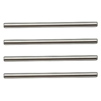 4Pcs Steel Lower Hinge Pins 4x67.5mm for Arrma 1/7 & 1/8 RC Cars, Fits Felony, Fireteam, Limitless, Infraction, Typhon, Talion, Notorious, Outcast 6S BLX, Replaces ARAC5032, AR330381