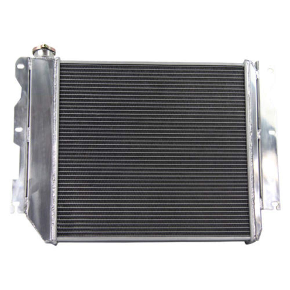 ALLOYWORKS 3 Row Aluminum Radiator + Shroud Fan + Relay for Jeep