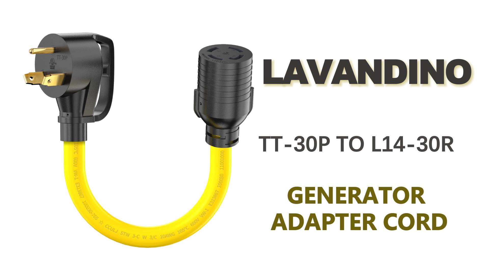 30 Amp,125 Volt, Connettore Maschio Della Spina Del Rimorchio Di RV Della Lama Diritta, TT-30P Di NEMA Del Generatore Del Grado Industriale - Foto 9