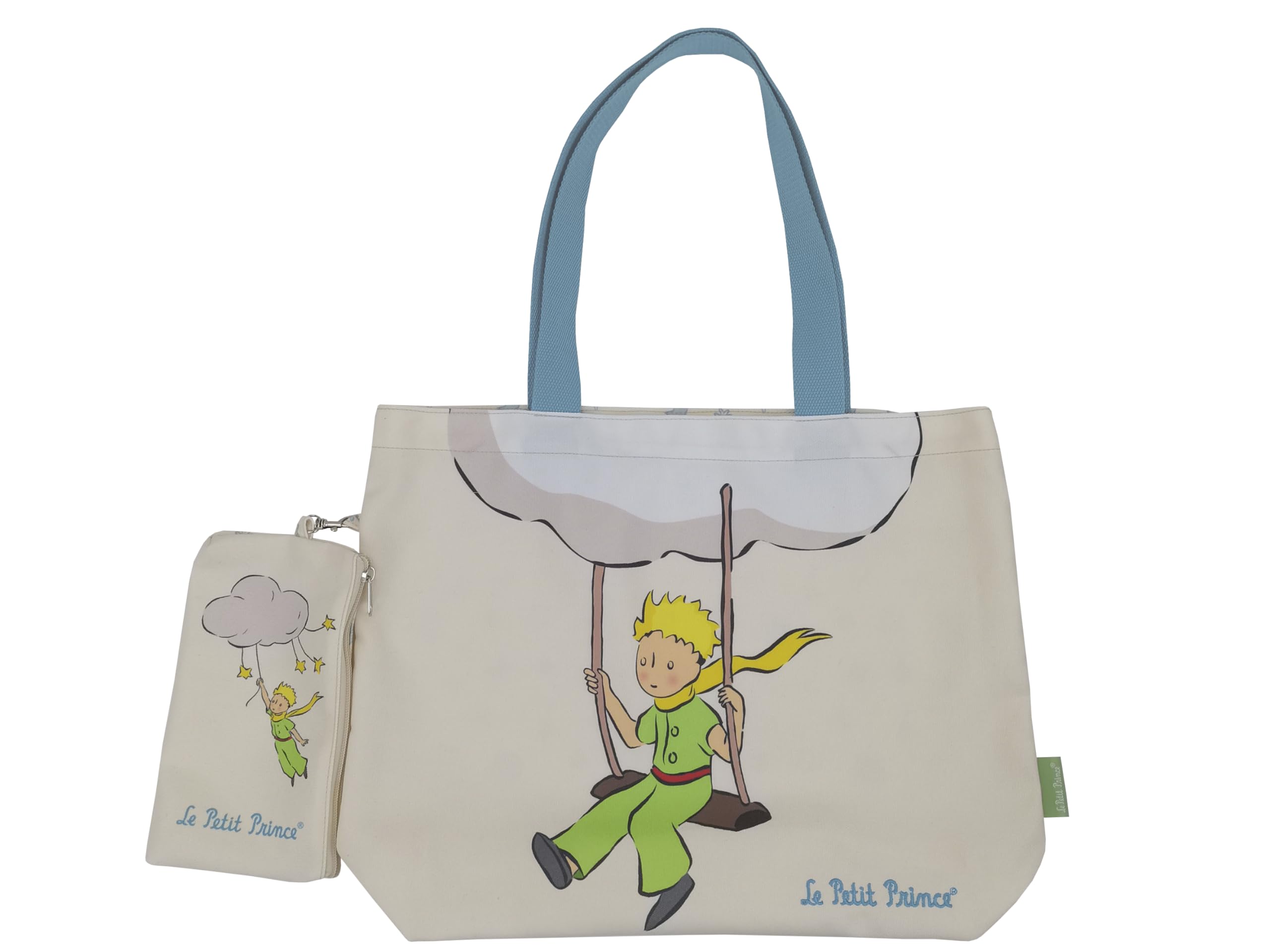 CYPBRANDS CyP Brands - The Little Prince - Bag, Coin Purse, Bags and Accessories, The Little Prince, The Little Prince, Beige Colour, Official Product, multi-coloured, Standard