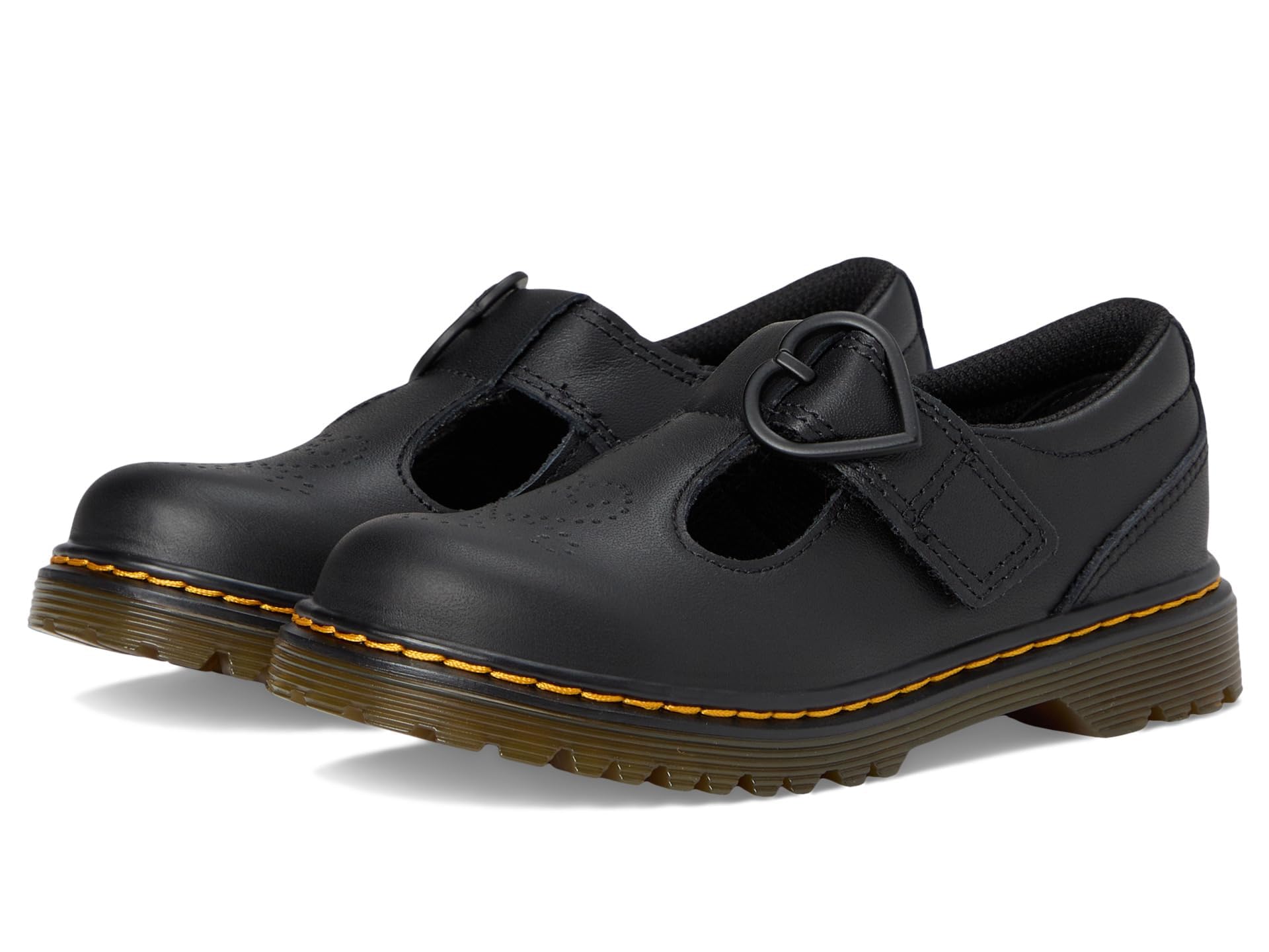 Dr. Martens Unisex Kids Polley II J Black 3 Medium