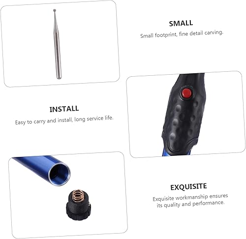 Miniatura 2 de TEHAUX Mini amoladora máquina de grabado de joyas Mini pluma de grabado DIY Grabador eléctrico Pluma Grabador Artesanía Herramientas de precisión