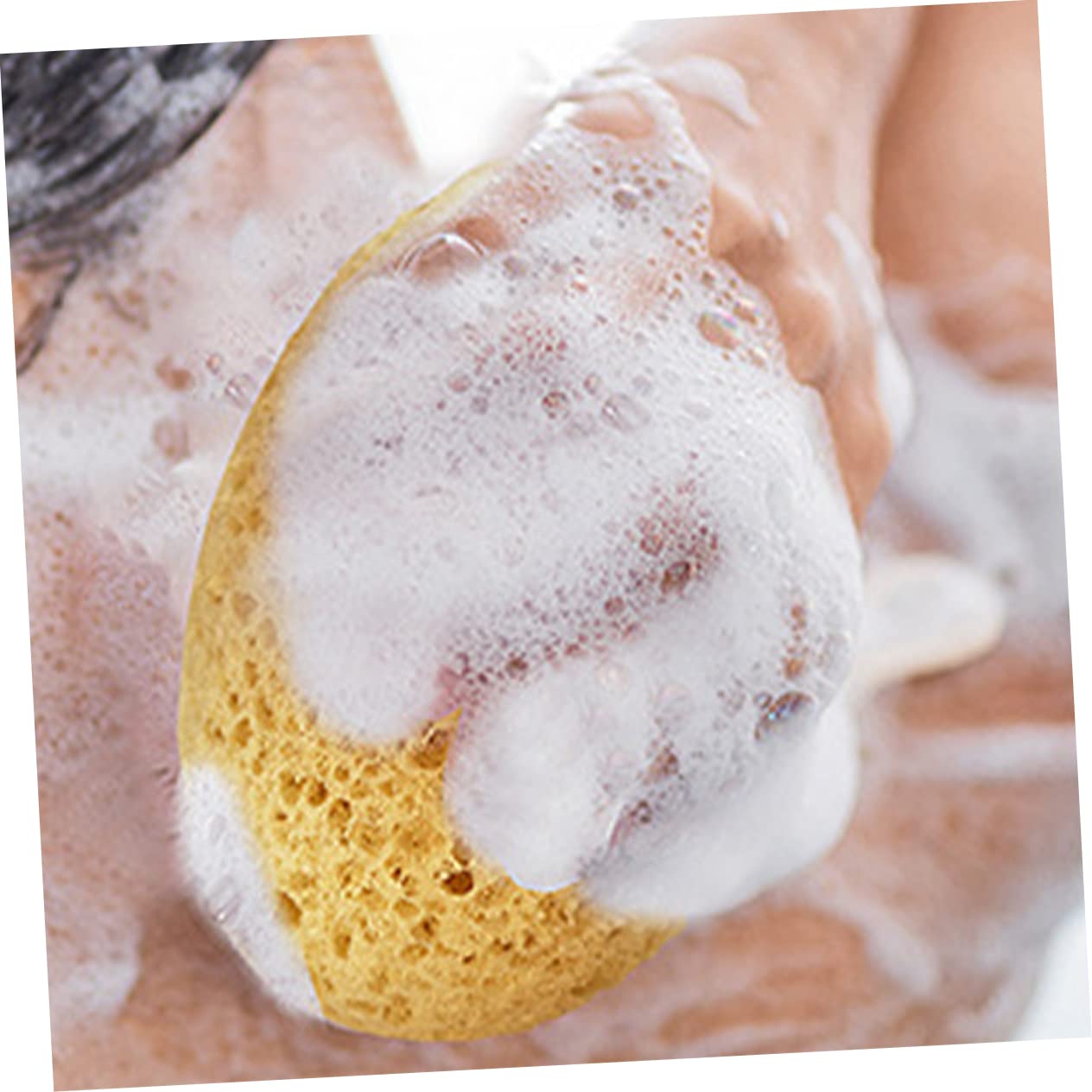 Healvian 10piezas Esponjas De Baño Exfoliantes Esponjas De Ducha Para Cuerpo Higiene y Limpieza Absorción De Rica Diseño Ergonómico y Práctico