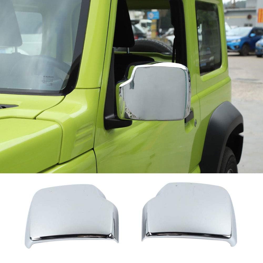 HaaveN Osłona lusterka wstecznego samochodu, osłona lusterka wstecznego samochodu, wysokiej jakości plastikowe panele zewnętrzne ABS pasujące do Suzuki Jimny 2019 2020 akcesoria samochodowe części