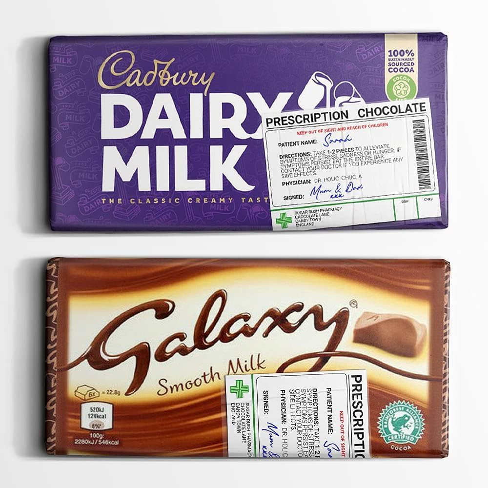 Panda Loco Novelty Chocolate Prescription Medical Sweet Label Gift Funny Prank Sticker (5)