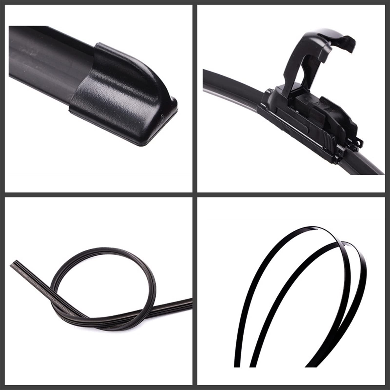 Tergicristallo per Auto per Toyota RAV4 XA40 MK4 2013 2014 2015 2016 2017 2018 Anteriore Posteriore Tergicristallo Spazzole Accessori J Gancio Spazzola Tergicristallo