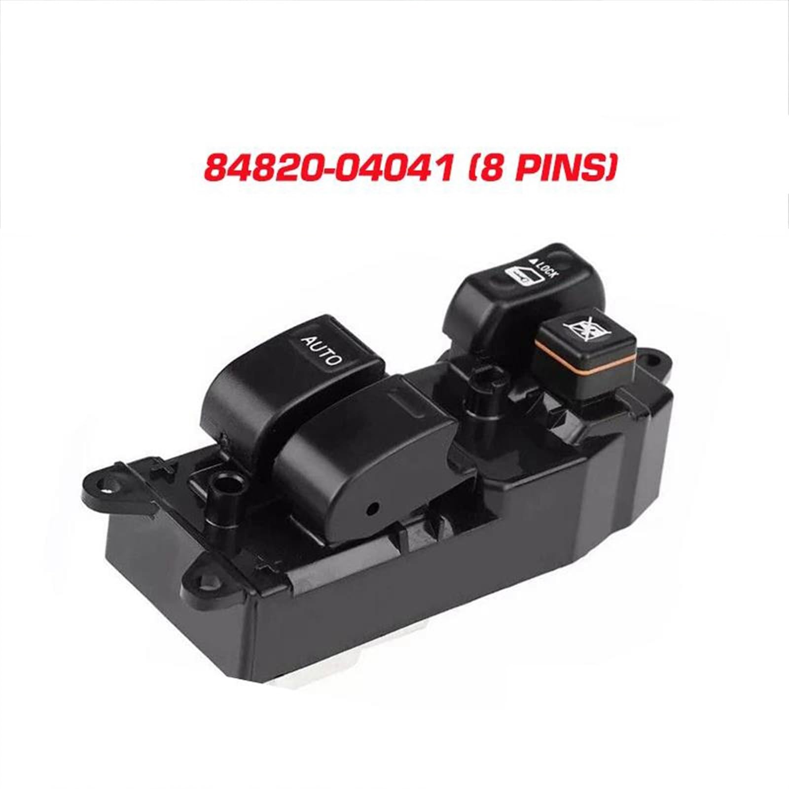 84820-04041 Pulsante Di Controllo Interruttore Alzacristallo Elettrico Auto Per T&oyota Per Tundra (2 Porte) 2000 2001 2002 2003 2004 2005 2006 Accessori
