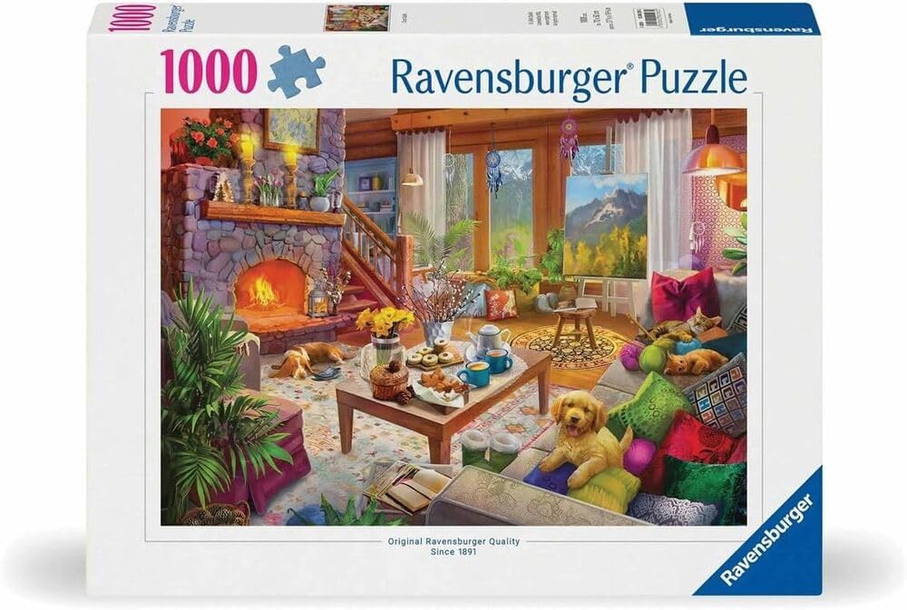 Ravensburger Cosy Cabin Jigsaw Puzzle (1000 Pieces)