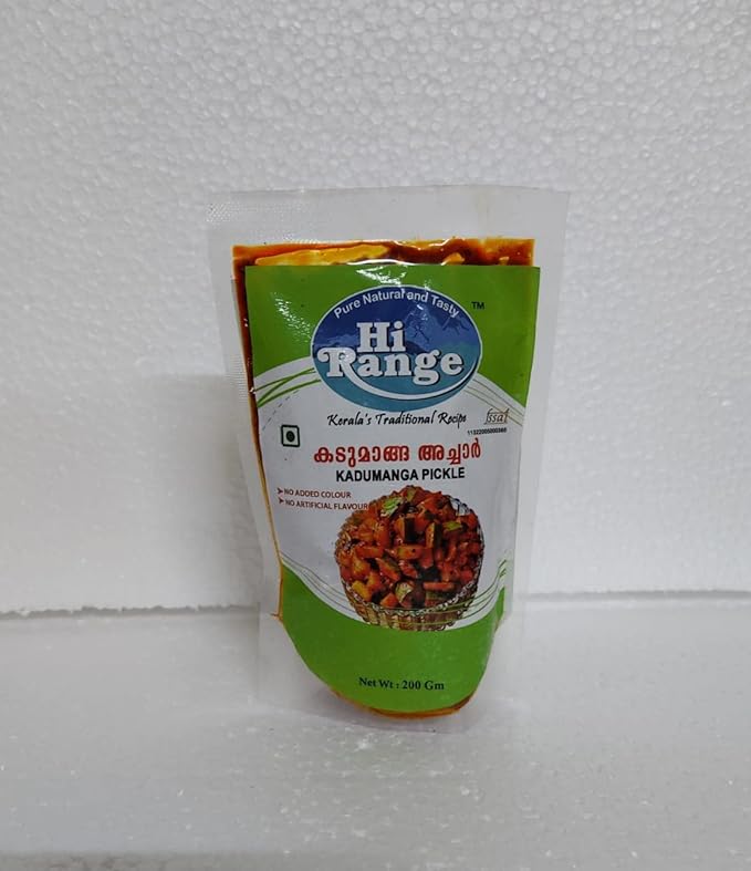 Hi Range Kadumanga Pickles Home Made Kerala Mango Pickle(200gm) (pack of 1)
