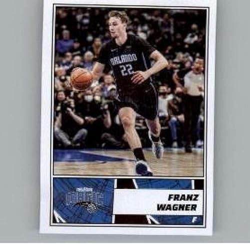 2022-23 Panini NBA Stickers #244 Franz Wagner Orlando Magic Official Thin Mini Sticker Trading Card