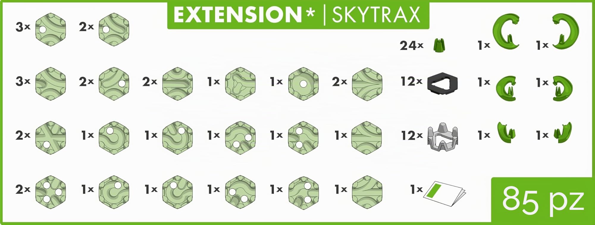 Ravensbuger GraviTrax Extension Skytrax - Estensione GraviTrax per le tue spettacolari piste da baseball - giochi da corsa e da costruzione in marmo da 8 anni