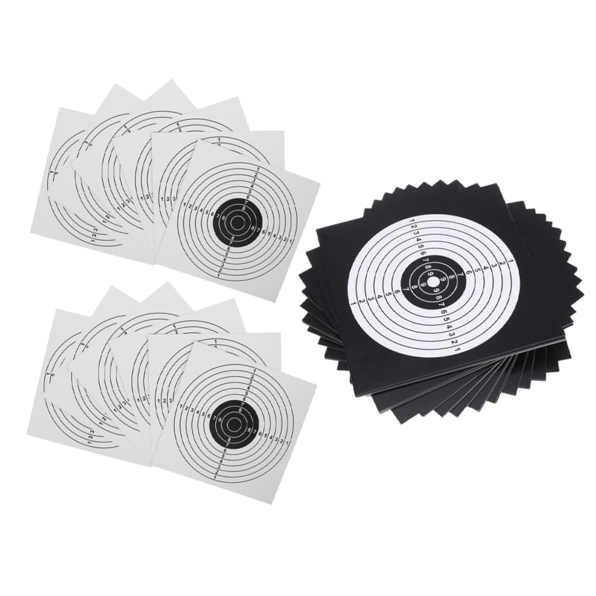 KESYOO 200pcs Professional Target Paper for Practice Lightweight Targets Durable Paper for Use for All Skill Levels