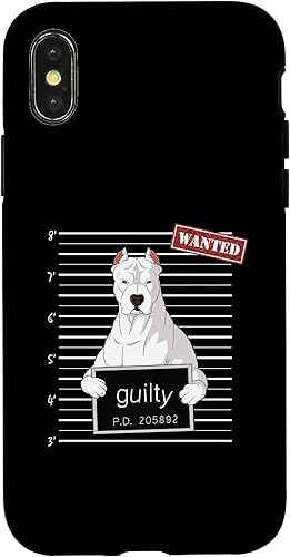 Miniatura 7 de iPhone 12 mini Dogo Argentino mug shot guilty dog Case