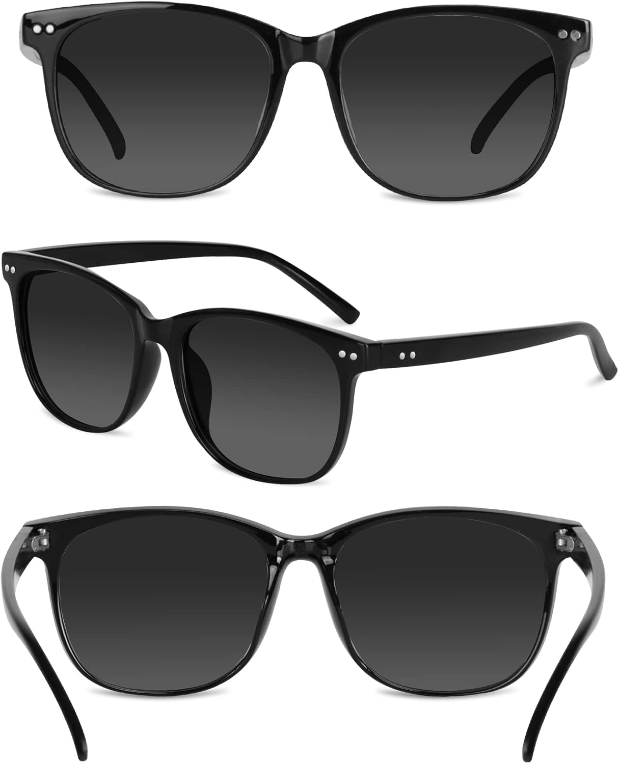 Night Vision Driving Glasses Polarized Anti-glare, HD Yellow Tinted Glasses for Women Men - Image 2