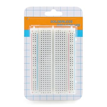 Hailege 10pcs 400 Ties Mini Solderless Breadboard Universal 400 Contacts Solderless Breadboard 400 Points Prototyping Shield