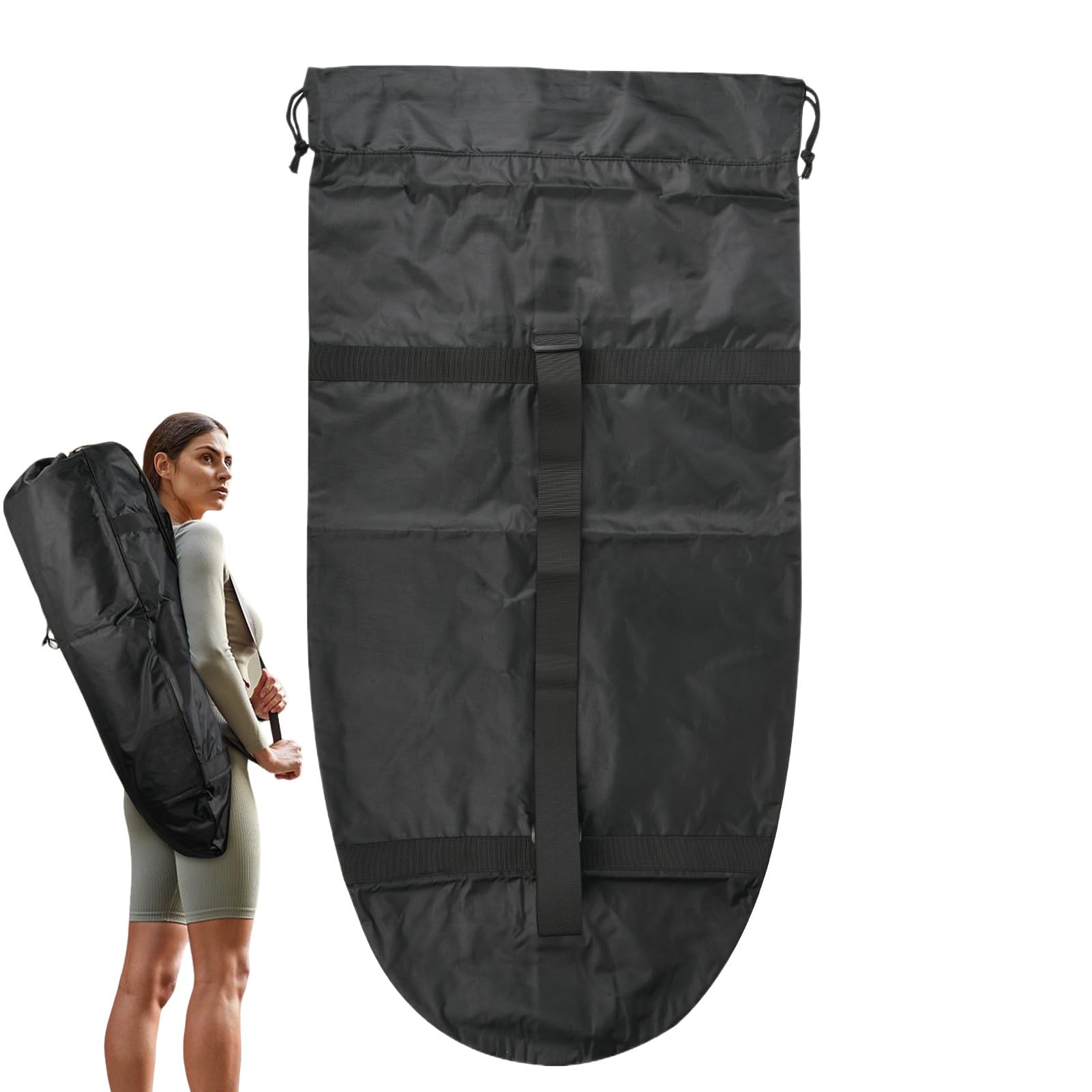 Sac pour trampoline pliable avec sangle d'épaule ajustable - 8