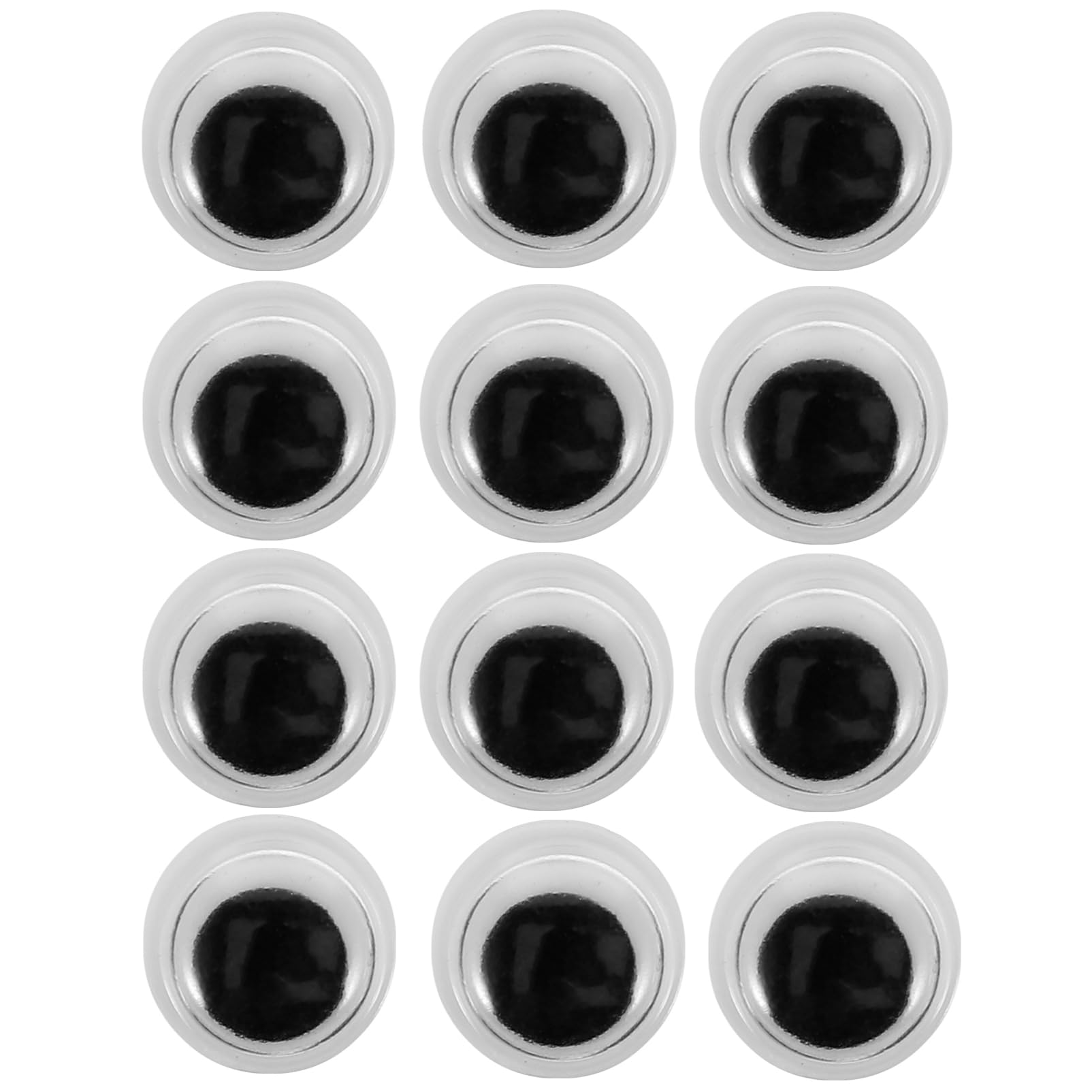 ULDIGI 400pcs Plastic Eyes for DIY Craft Supplies Doll Eyes Decals for Crochet Art Projects