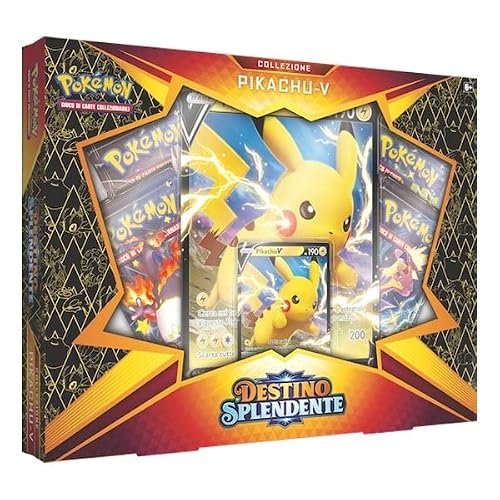 Carte da gioco Gamevision Collezione Pikachu-V Spada e Scudo 4.5 - Destino Splendente