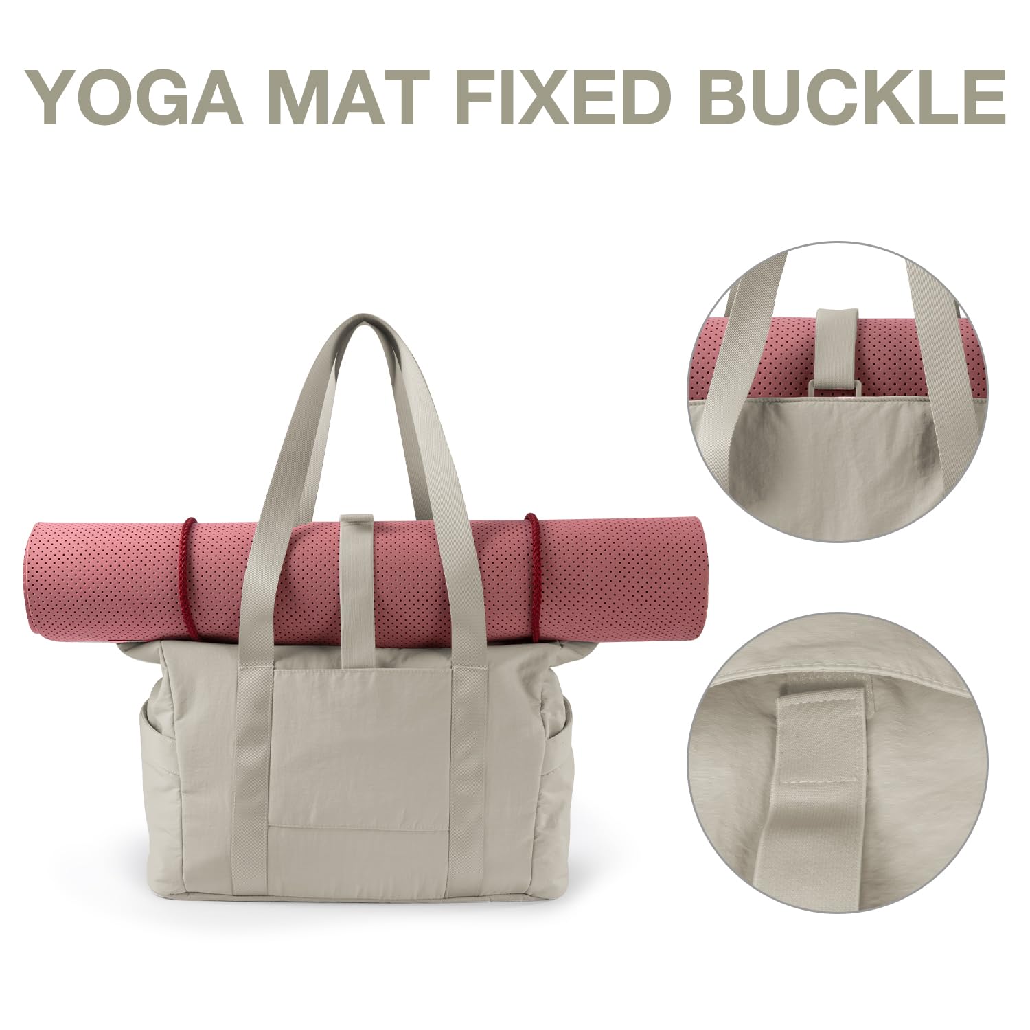 Bagsmart Bolsa de Viaje Grande Impermeable Mujer Multifuncional Deporte Equipaje de Mano