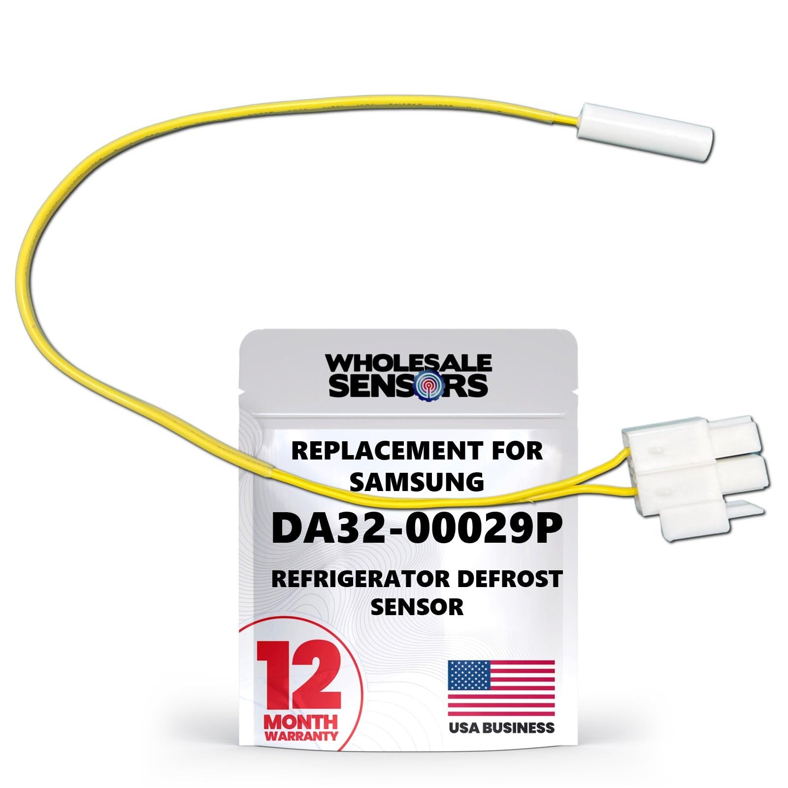 Replacement for Samsung DA32-00029P Refrigerator Defrost Sensor 12 Month Warranty