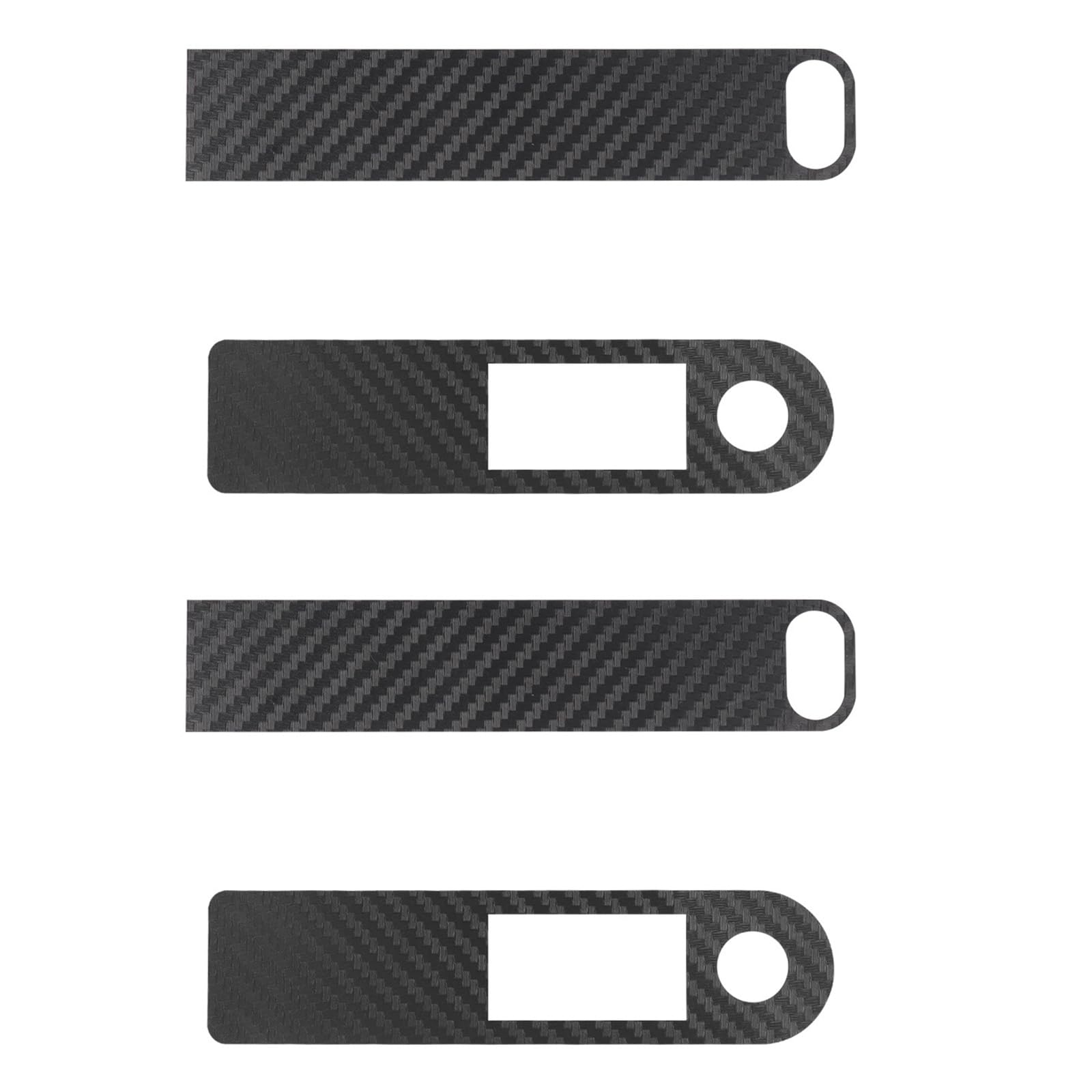 Waterproofs Electric Scooter Protective Film Sticker Decals Scooter Central Carbon Fibers PVC Sticker for M365 Electric