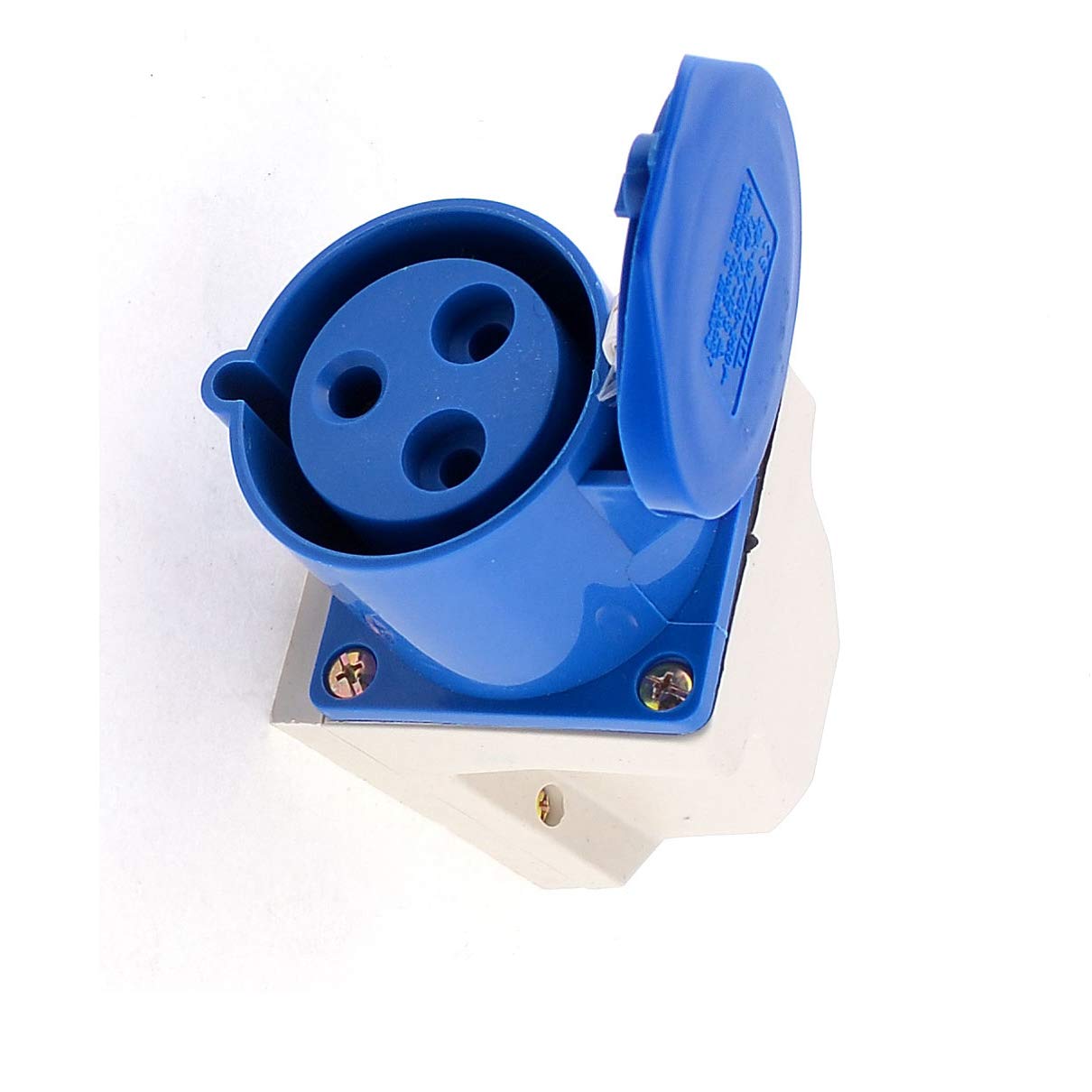 naoページ Aexit ZZ-123 220-250VAC 32A 2P + E Wiring Socket Connctor w Cover