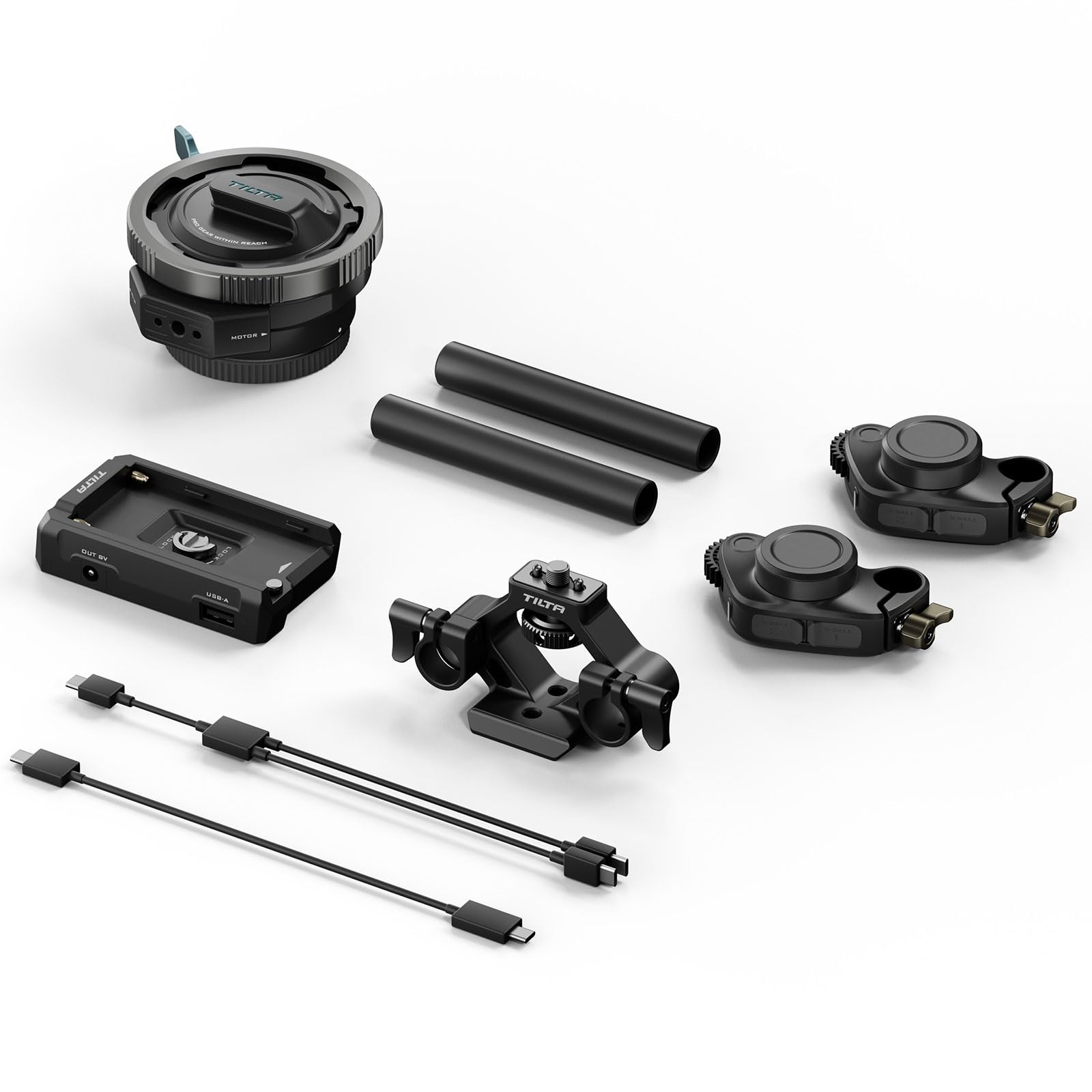 Tilta Nucleus Autofokus Adapter Dual Nano II Motor Kit E-Mount auf PL Mount mit Nucleus Nano II Motor für Nucleus-M II und Nucleus Nano II Wireless Lens Control Systems WLC-T07-K1