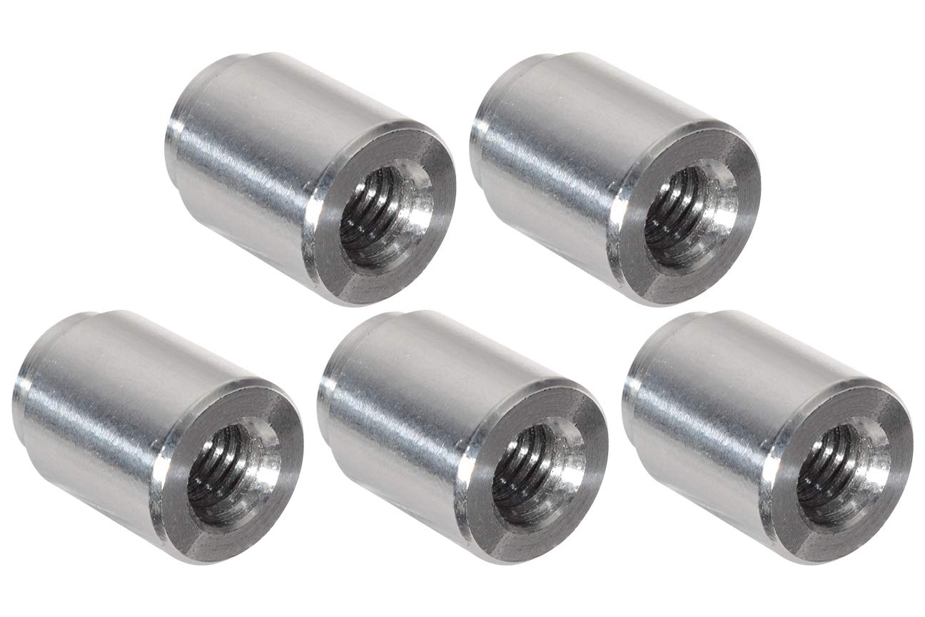 Amazon.com: ICT Billet 5pc Aluminum M8-1.25mm Weld On Bung Female