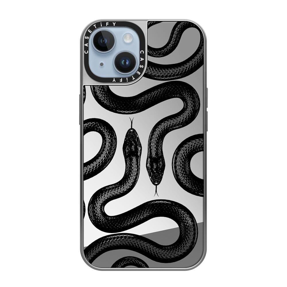iPhone14 CASETiFY ミラーケース　蛇 Amazon.co.jp: CASETiFY ミラー iPhone 14 ケース [1.5mからの落下試験