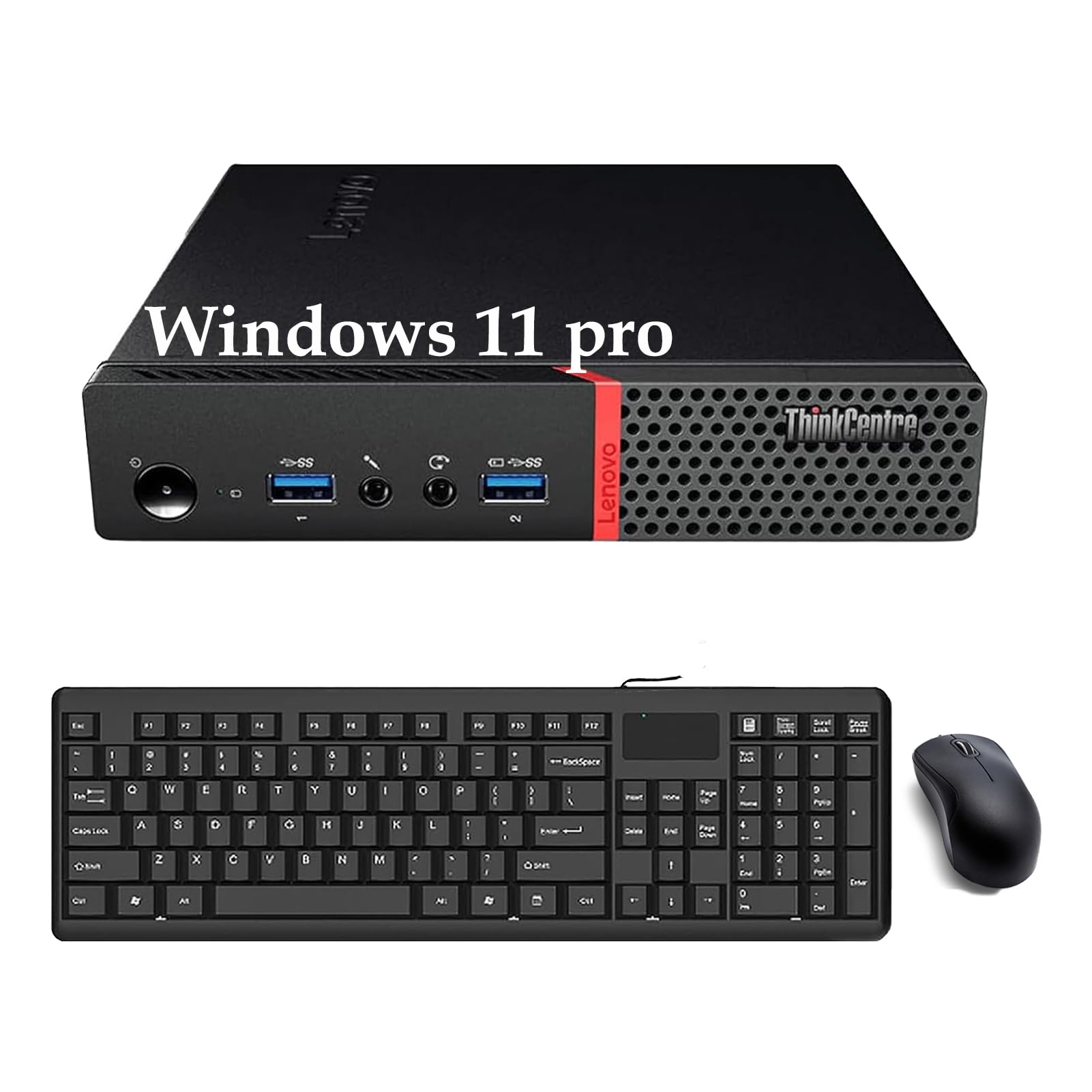 Lenovo ThinkCentre M700 Tiny PC Desktop Computer, Intel i5-6500