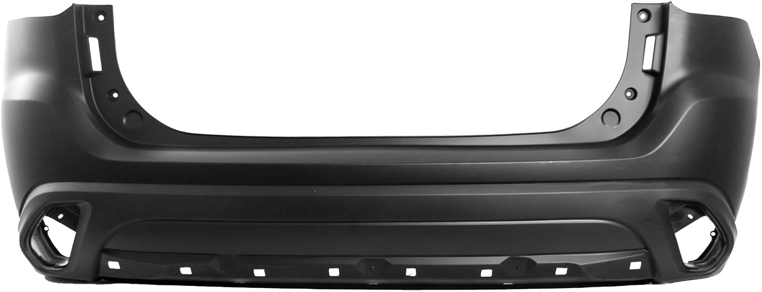 Compatible with 16-18 Outlander (w/o Sport) Rear Bumper Cover Assembly w/Wheel Lip Molding Holes