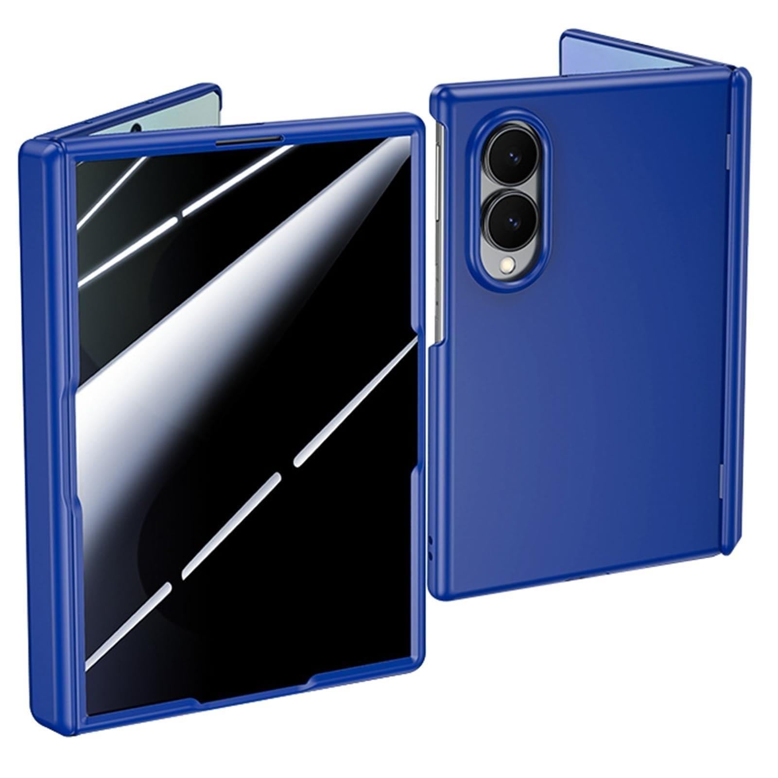 Custodia Per Samsung Galaxy Z Fold 8, Resistente Graffi Ultra Sottile Case | With Proteggi Schermo Guscio(Blu)