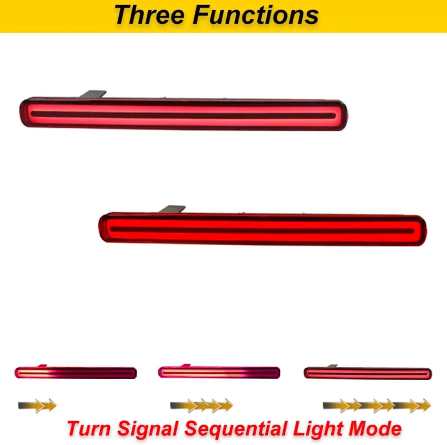 リアバンパー ライトリフレクター ランプ Compatible With Acura For TSX 2009-2014 バンパーリ
