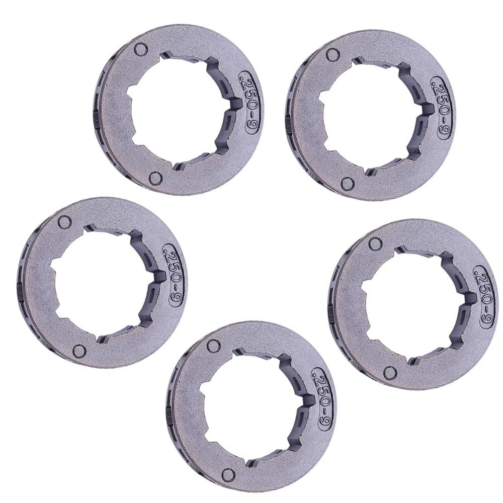Kit de pignon 250" 9T de haute précision pour petites cannelures 18250