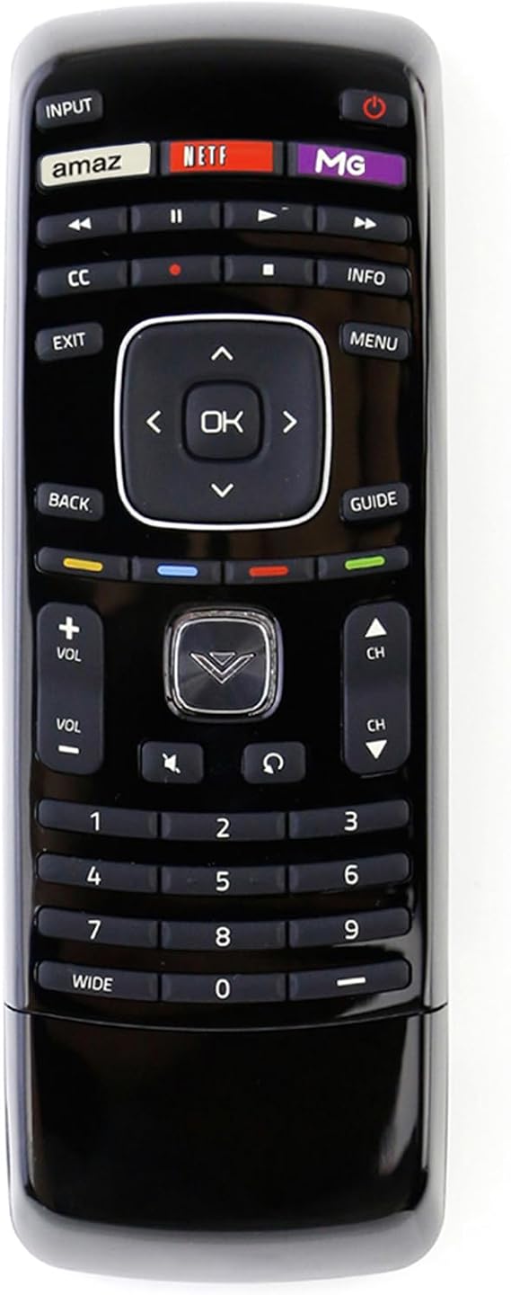XRT302 QWERTY Keyboard Replace Remote Control fit for Vizio TV E601i-A3