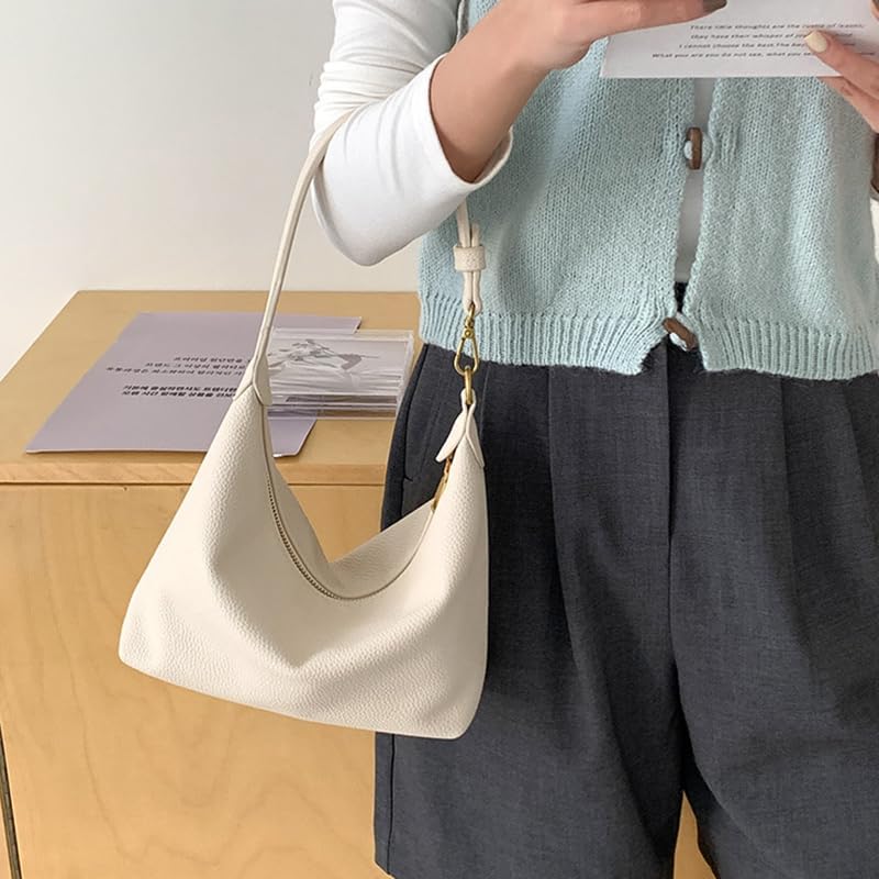 NEBIL Small Hobo Bag For Women Soft Pu Leather Shoulder Purse Slouchy Everyday Trendy Handbags with Zipper 2025 - Image 2